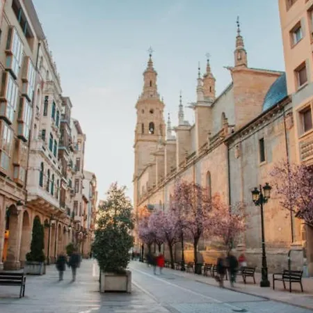 Impresionante Piso Centro Historico & Plaza Mercado Logroño Exterior foto